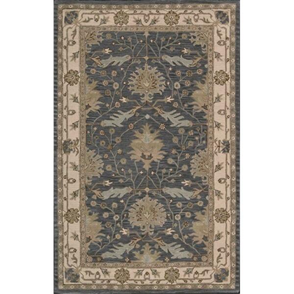 Nourison India House Area Rug Collection Blue 5 Ft X 8 Ft Rectangle 99446002075
